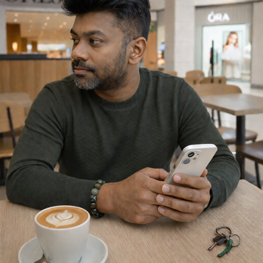 Verdant Atlas Agate Bracelet