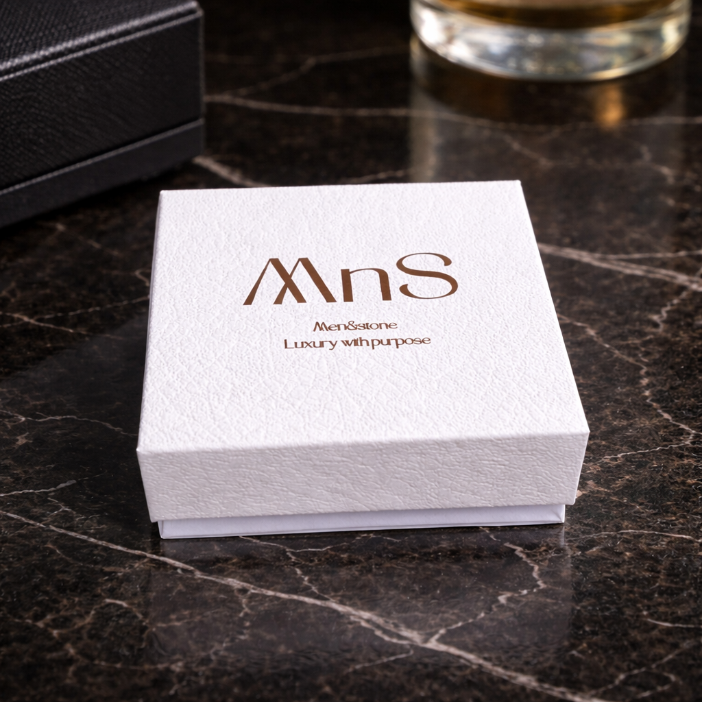 Aegis Noir Leather Bracelet