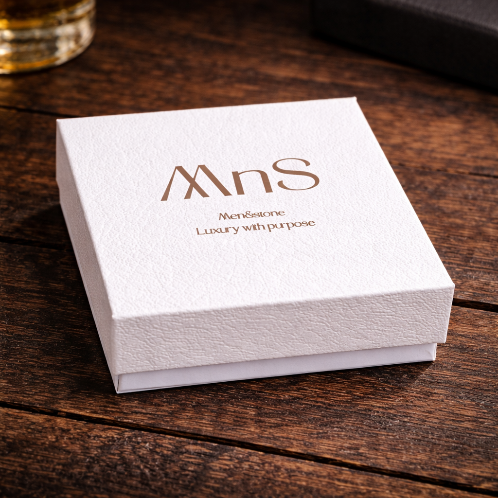 Noir Ascend Leather Bracelet