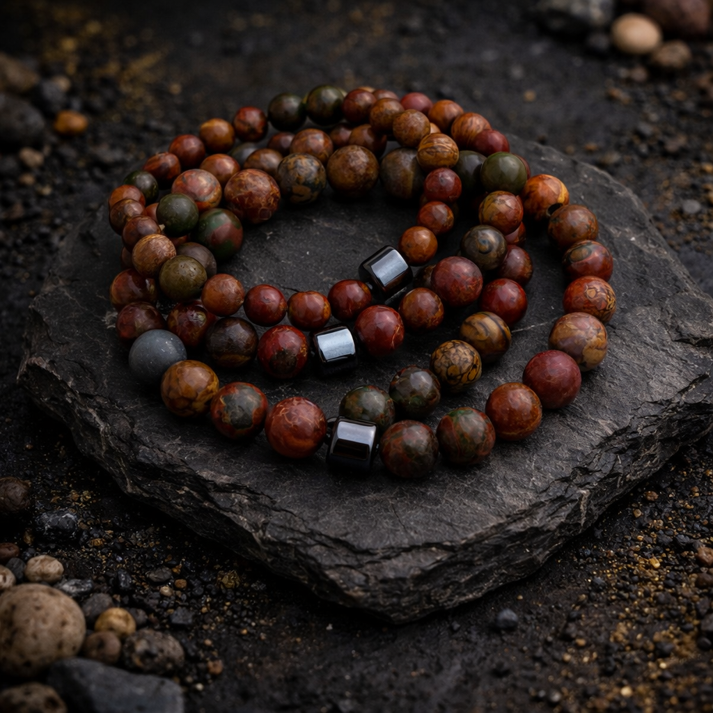 Crimson Sovereign Turquoise Bracelet